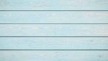 Obraz premium Light-blue painted wooden planks.