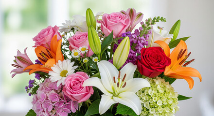 Bouquet de fleurs éclatant