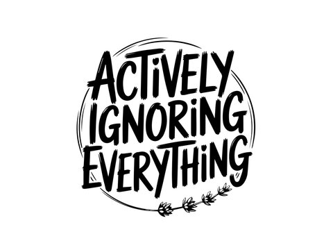 Bold Motivational Typography T-Shirt Design