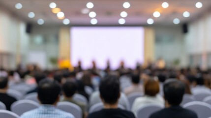 Focused gathering, blurred silhouettes merge, echoing symposium discourse on unconventional wisdom, akin to International Day of Knowledge, Enrico Fermi Day