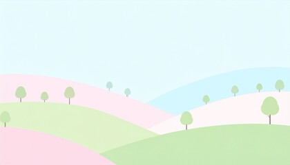 Obraz premium Dreamy Landscape Background