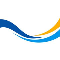 Business Wave Element