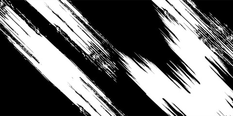 Grunge black texture on white background (Vector). Use for decoration, aging or old layer