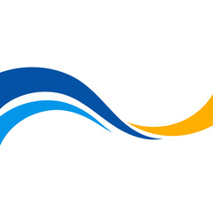 Business Wave Element
