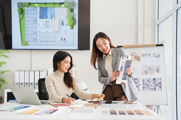 Architects, interior designers, creative project plans, house designs and selects interior...