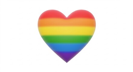 虹色ハート 優しく輝く 愛の象徴 (Niji-iro haato yasashiku kagayaku ai no shoucho) This translates roughly to: "Rainbow heart gently shining symbol of love". AI Generated