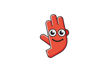 Left handed person symbol with a clean white background