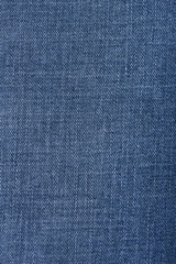 Naklejka premium Blue denim jeans texture close up. Blue denim jeans background.