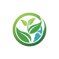 Eco-friendly logo	