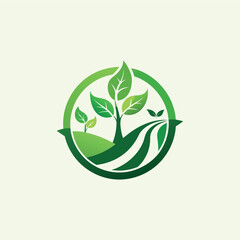 Eco-friendly logo	