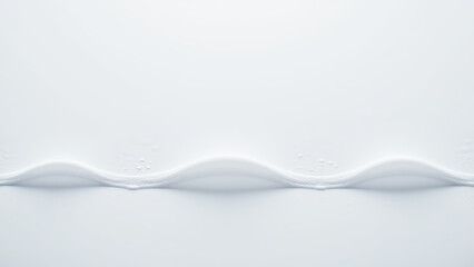 White wavy grout‑like line pattern on flat surface mimicking joint sealant test layout for visual texture analysis