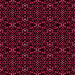 Fototapeta premium Seamless texture of fabric flower ornament