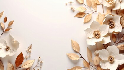 Crafted floral arrangement art studio digital art minimalist close-up nature-inspired designs