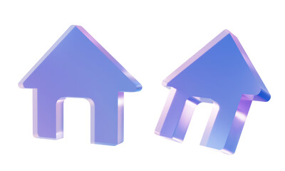 Soft Blue 3D UI Pack