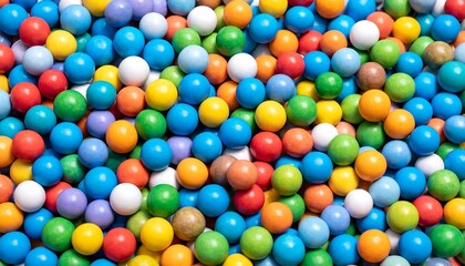 Obraz premium Colorful spherical candies