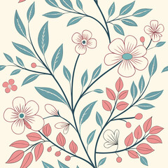 seamless floral pattern