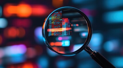 Magnified computer code