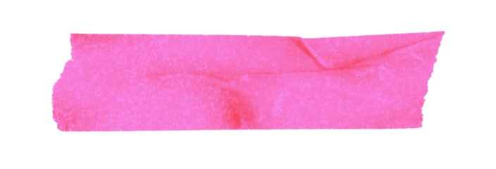 pink sticker paper tape washi tape high quality isolated	
