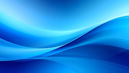 Fototapeta premium Abstract blue wavy background (2)