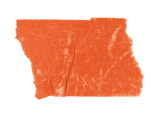 orange sticker paper tape washi tape high quality isolated	
