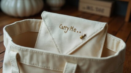 Minimalist Bag Detail Display