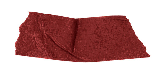 red sticker paper tape washi tape high quality isolated	
