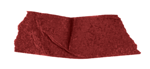 red sticker paper tape washi tape high quality isolated	
