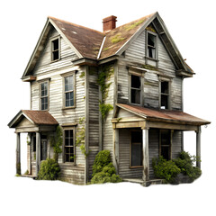 Derelict Victorian House A State of Disrepair