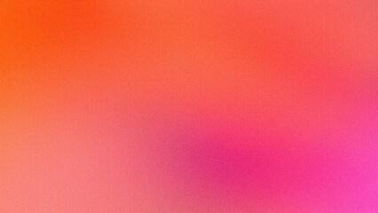 Grainy Gradient Background displays abstract, colorful blend. Red and pink colors create vibrant design for web, marketing.