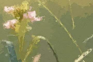 Various oil paintings, flowers, streams, birds, roses, peonies, landscapes, forests, and beautiful scenery