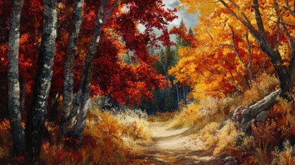 Autumnal forest path (1)