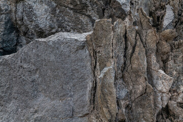 BASALT, ROCKS OF SAN FRANCISCO VOLCANIC FIELD. Bonito Lava Flow. A’a Trailhead, Sunset Crater Volcano National Monument, Flagstaff,  Arizona
