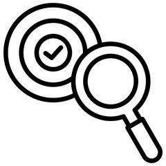 Transparent Objective Icon