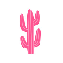 pink cactus vector women's day