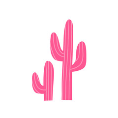 Obraz premium pink cactus vector women's day