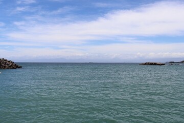 Along the coast of western Miura Peninsula in the 