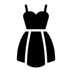 dress glyph icon