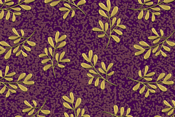 seamless floral background © Mashaal