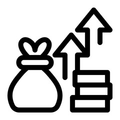 Financial Growth Icon