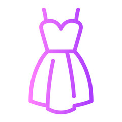 dress gradient icon