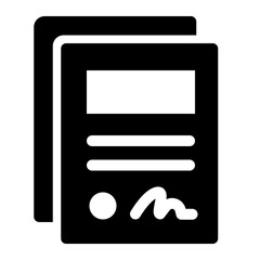 Signed Documents Partnership Icon