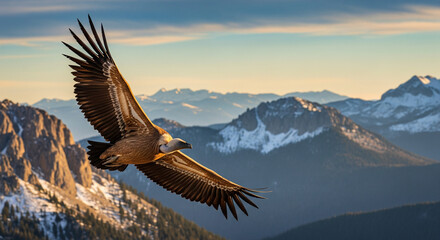 Fototapeta premium Pyrenean Griffon Vulture