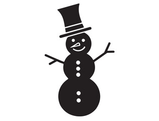 SNOWMAN SILHOUETTE