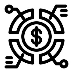 Financial Network Icon