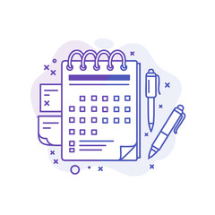 Academic calendar. Study planning tools for student goal tracking

