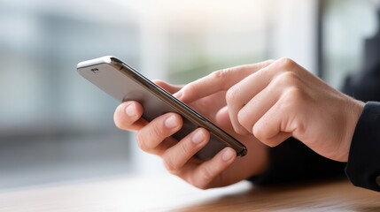 Daily life centered around smartphone use, checking cryptocurrency prices, hands or face in natural light, top view or close-up of phone screen, modern casual environment, visible phone interface or