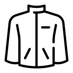 jacket line icon