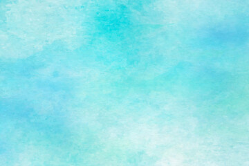 Obraz premium Watercolor Background（Mint blue）
