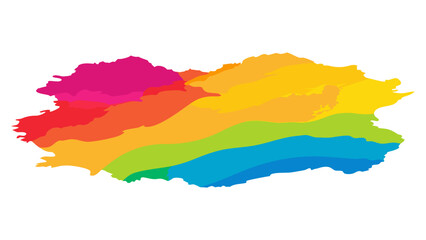 Vibrant Colorful Watercolor Wash Background Artistic Texture Design