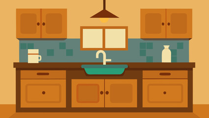 Charming Rustic Kitchen Wooden Cabinets Farmhouse Interior Design